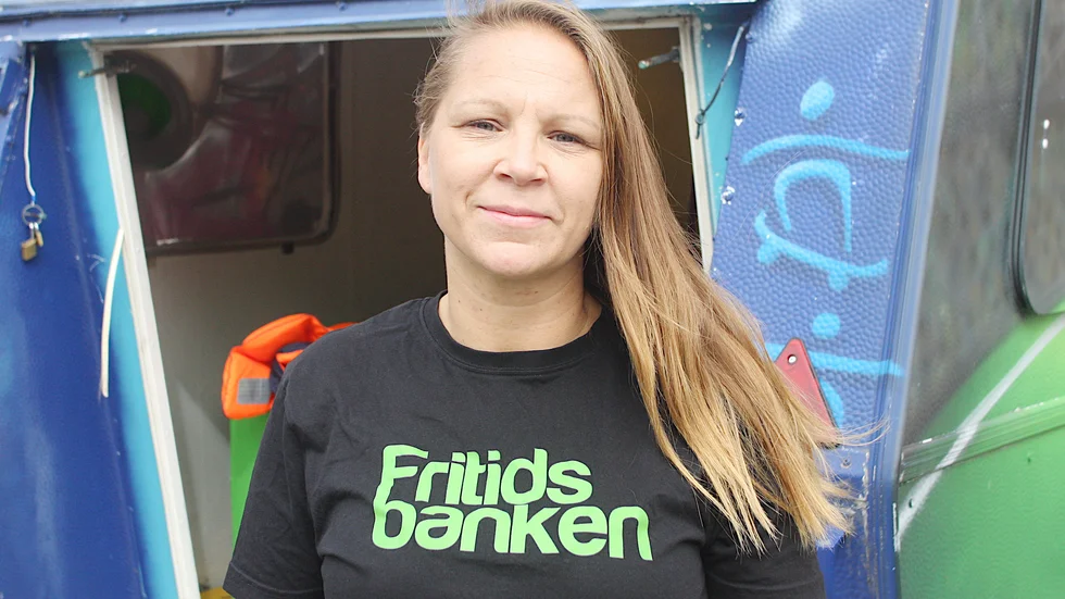 Lenita Franzell är samordnare för Fritidsbanken i Strängnäs.