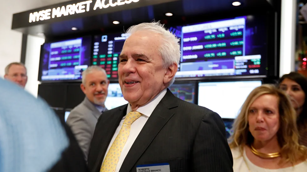 Petrobras vd Roberto Castello Branco. Arkivbild.