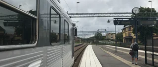 Stopp i tågtrafiken förbi Hälleforsnäs under fredagen
