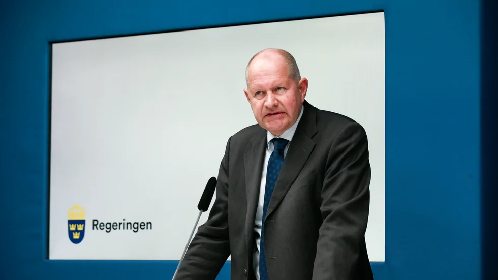 MSB:s generaldirektör Dan Eliasson. Arkivbild.