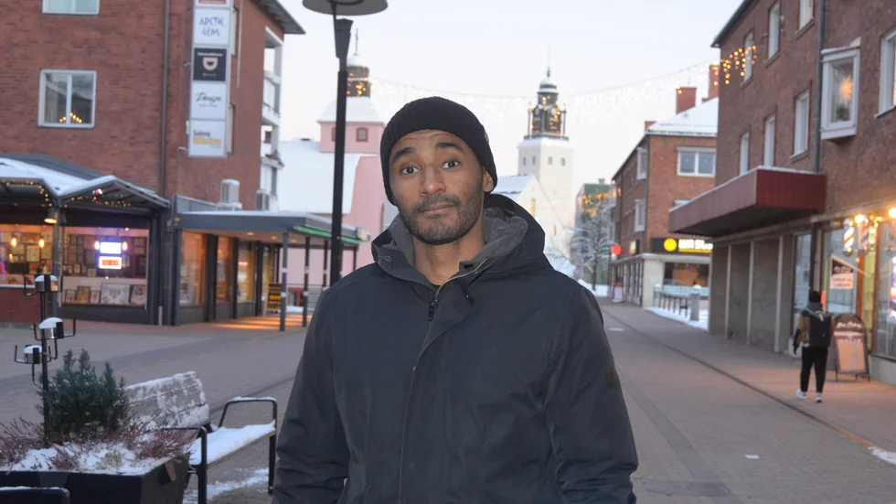 För knappt en månad sedan flyttade Sabir Salah tillbaka till hemstaden Skellefteå efter att ha bott i Oslo under nio år.