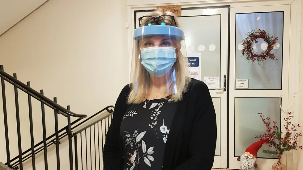 Linda Sjösten, enhetschef på Vidala, är glad för att vaccineringen kommit igång. 