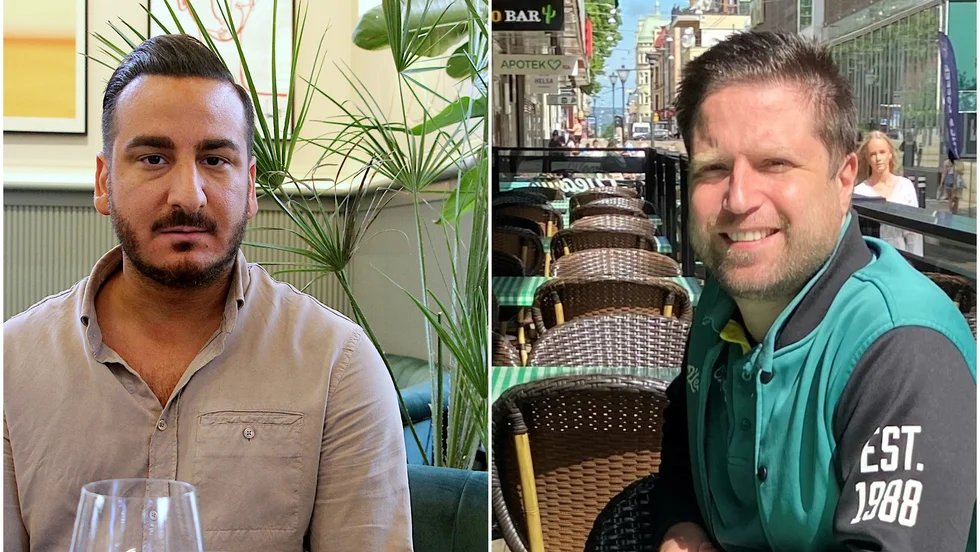 Mikael Solmanson och Maurice Gharib ser en ljusnande framtid för Norrköpings krogliv.