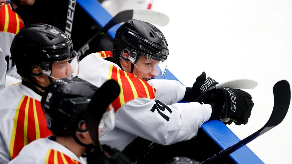 Brynäsdepp. En vanlig bild förra säsongen då det mesta gick snett. Arkivbild.