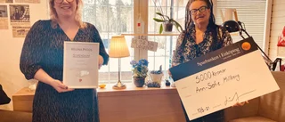 Hon får "rugbymorsans" första stipendium