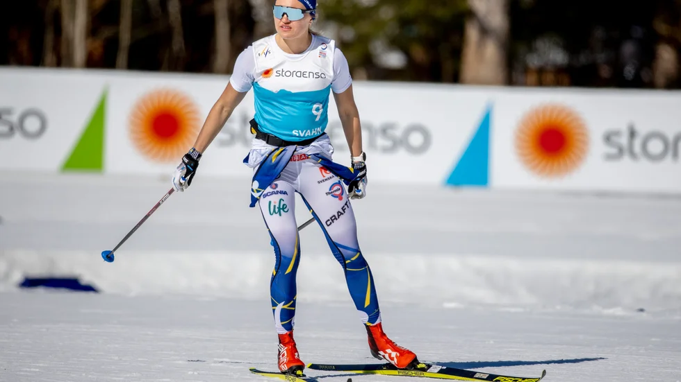 Linn Svahn har varit tyst sedan fiaskot i skid-VM.