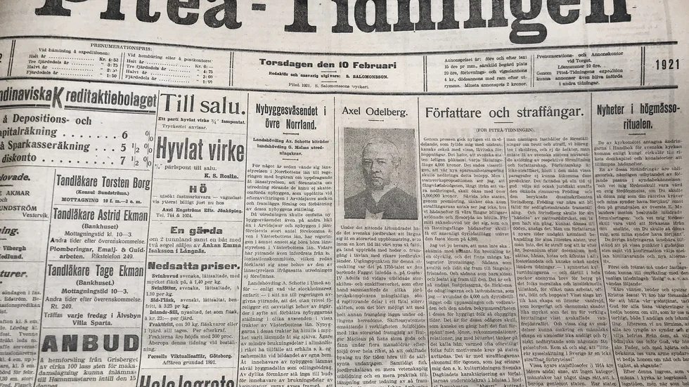 Läs ur vårt arkiv.