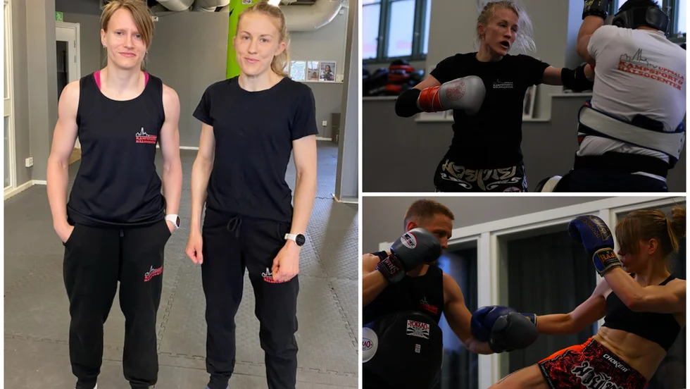 Frida Lindberg (vänster) och Jessica Jerrås (höger) går sina första matcher på över ett år.
