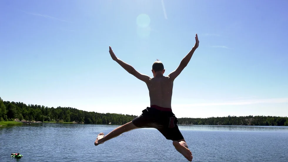 Äntligen kommer sommarvärmen. (Bilden är en arkivbild).