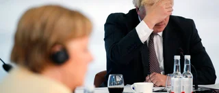 Angela Merkel träffar Boris Johnson