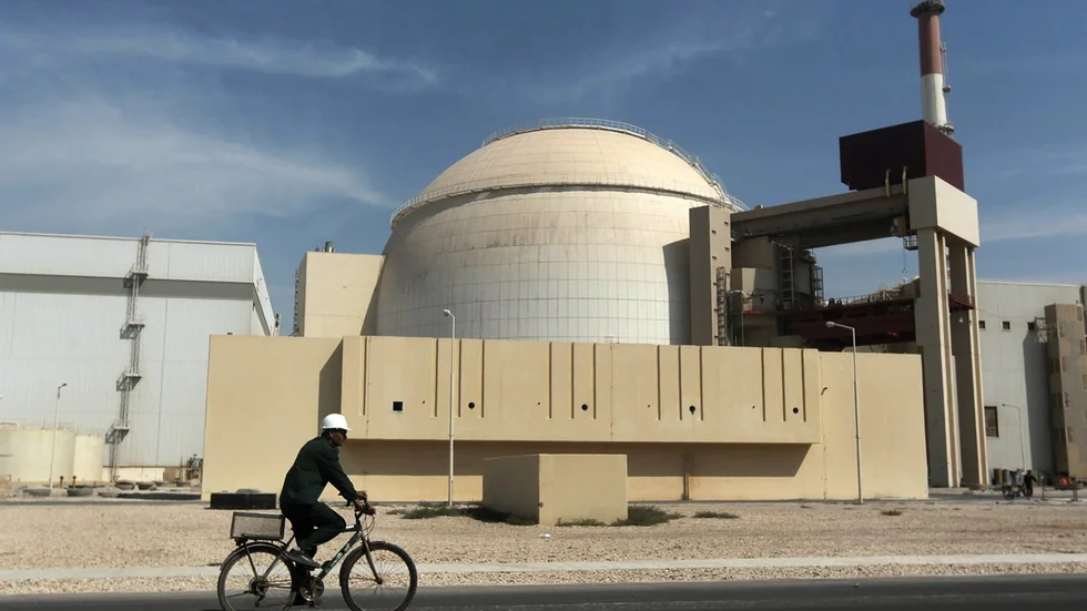 Kärnkraftverket Bushehr ligger i södra Iran. Arkivbild.