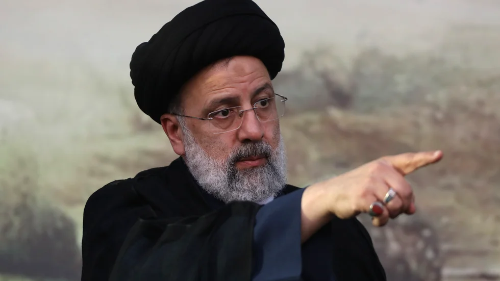 Irans tillträdande president Ebrahim Raisi under sin valkampanj.