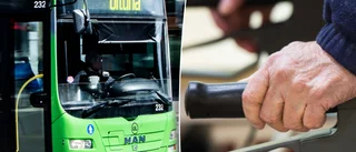 Busschaufför gav sig på man med rollator – skrek
