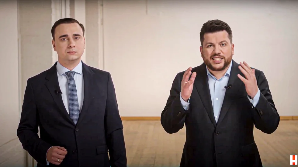 Leonid Volkov och Ivan Zjdanov, före detta chefer inom Aleksej Navalnyjs antikorruptionsstiftelse FBK, fortsätter att arbeta för verksamheten, men i exil.