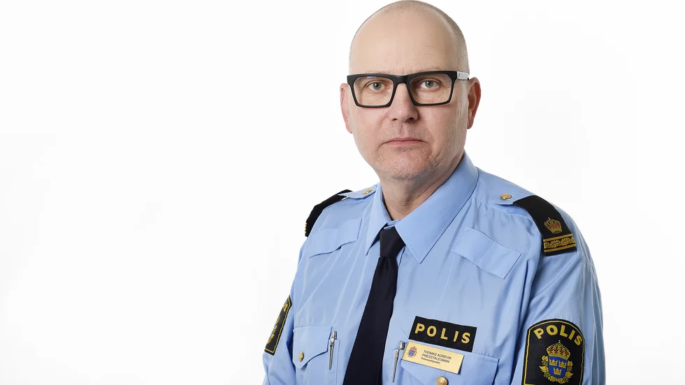 Händelsen inträffade omkring klockan 14:50. "Alla iakttagelser från området kring den tidpunkten är av intresse", säger Thomas Agnevik, polisens presstalesperson.