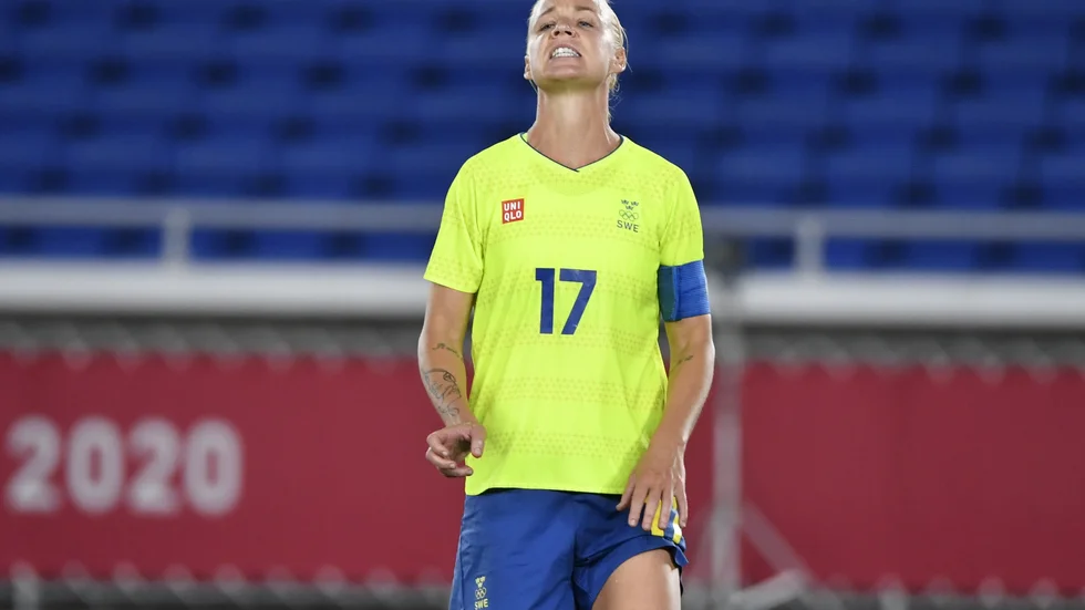Caroline Seger blev syndabock i OS-finalen.