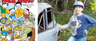 Thor, 11, är ny redaktör på Kalle Anka & Co