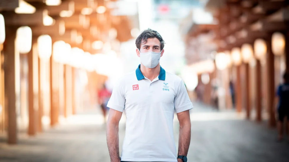 Tommy Marcias, judo, inför sitt tävlande under sommar OS i Tokyo.