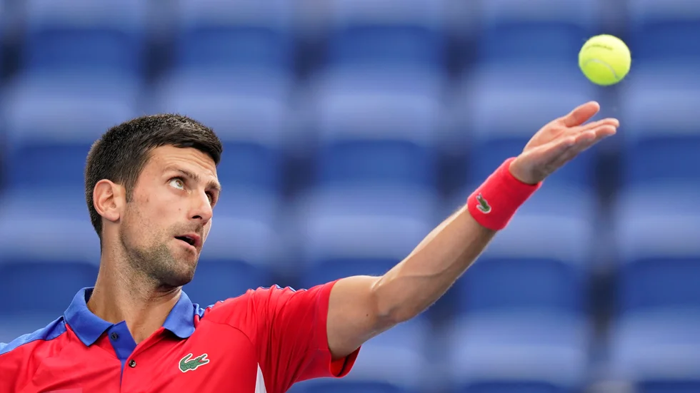 Novak Djokovic är klar för tredje omgången av OS-tennisen i Tokyo.