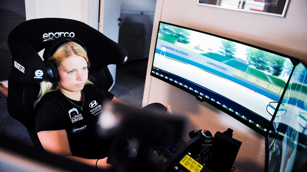 Jessica Bäckman tävlar i STCC kommande helg.