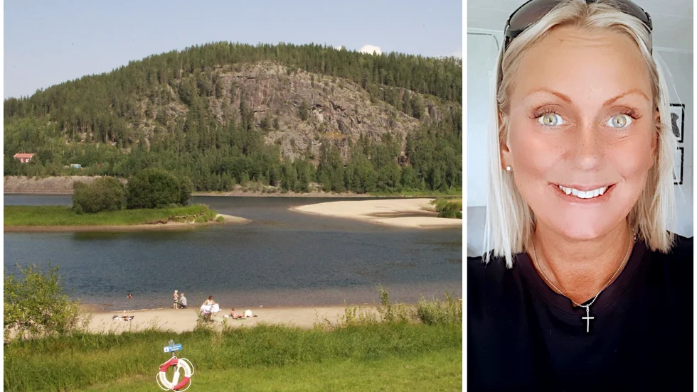 Matilda Vikström har badat färdigt i älven åtminstone för i år efter att hon upptäckte bajs och bindor som flöt i vattnet. "Riktigt vidrigt", beskriver hon upplevelsen.