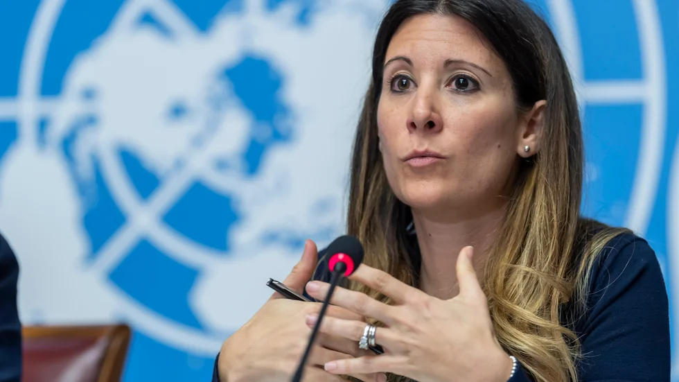 Maria van Kerkhove, som leder WHO:s krisarbete kring viruspandemin. Arkivbild.