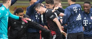 Lewandowski tangerade Gerd Müllers rekord