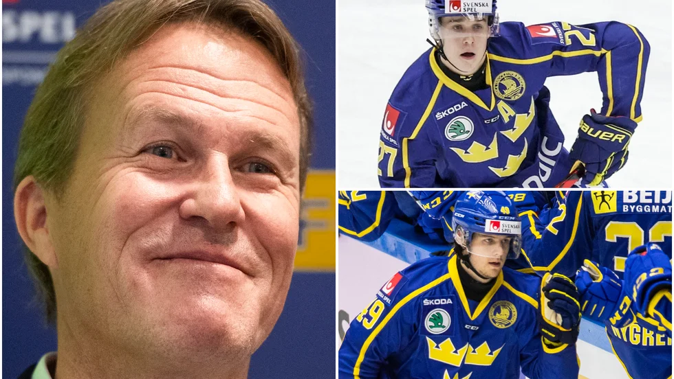 Johan Garpenlöv var nöjd efter Sveriges seger mot Finland i VM-genrepet. Efteråt gav han beröm till både Nils Lundkvist och Filip Hållander. 