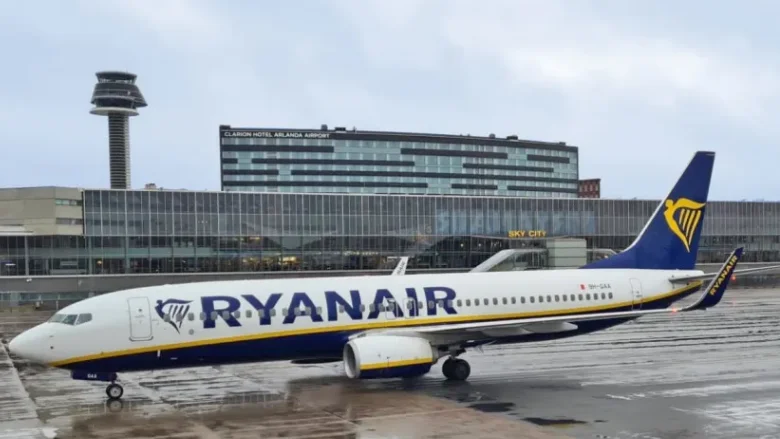 Ryanair kommer i slutet av mars att öka inrikesavgångarna på Skellefteå.
