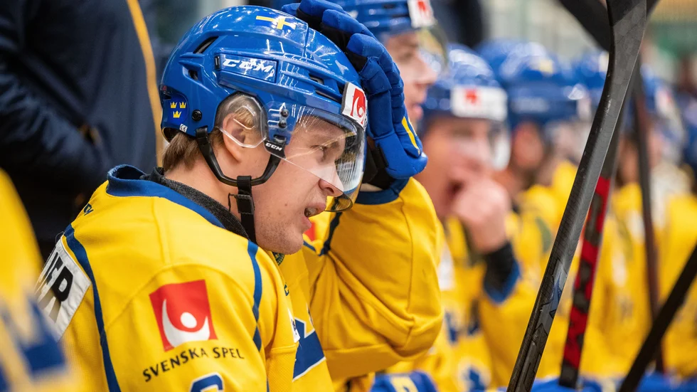 Måns Forsfjäll i Juniorkronorna.