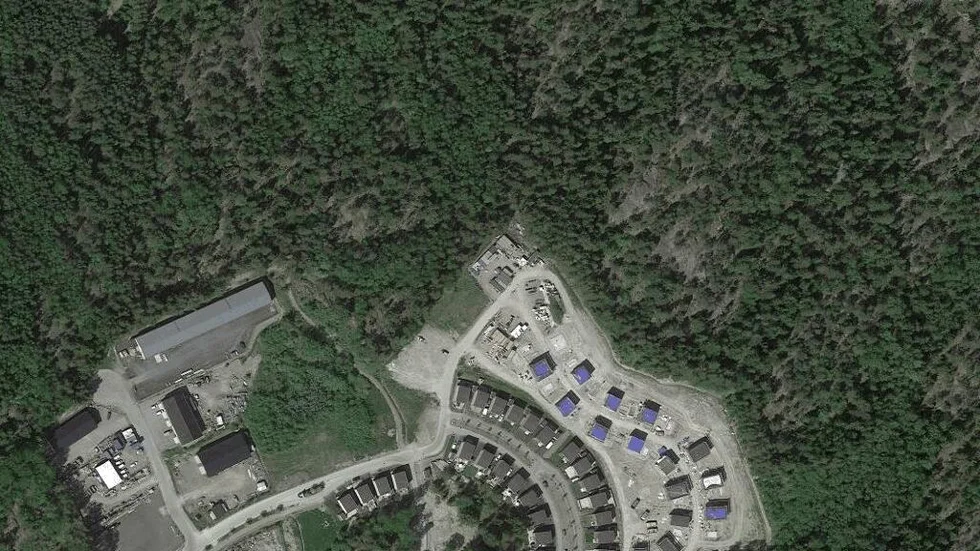 Området kring Bråtagatan 27