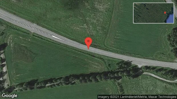 Singelolycka på väg 373