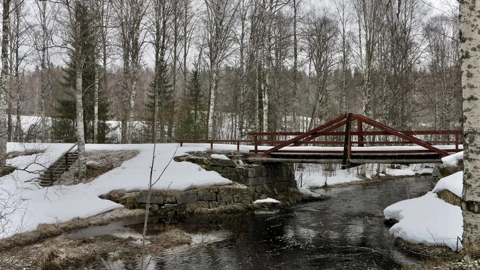 Rosån vid Rosfors.
