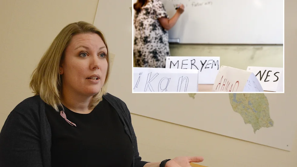 Marie Nicholson (M) är vice ordförande i  barn- och utbildningsnämnden. Hon instämmer i att SFI inte fått de anslag som behövs till verksamhetens behov och hon oroas över att det i flera kurser tar dubbelt så lång tid för elevena att nå målen än i övriga länet.