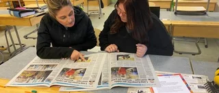 Eleverna på Vitalisskolan diskuterar journalistik: "Har ett enormt inflöde"