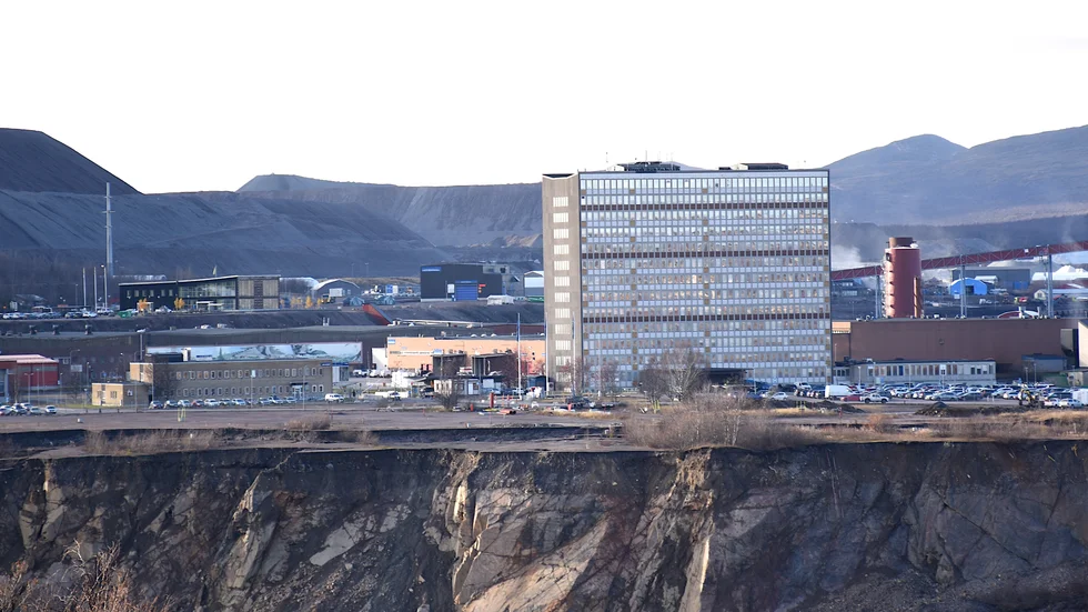 Arbetsplatsolycka på LKAB i Kiruna