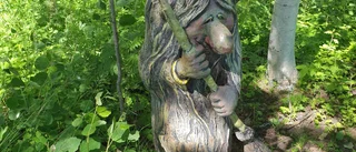 Läsarbild: Troll som städar i skogen