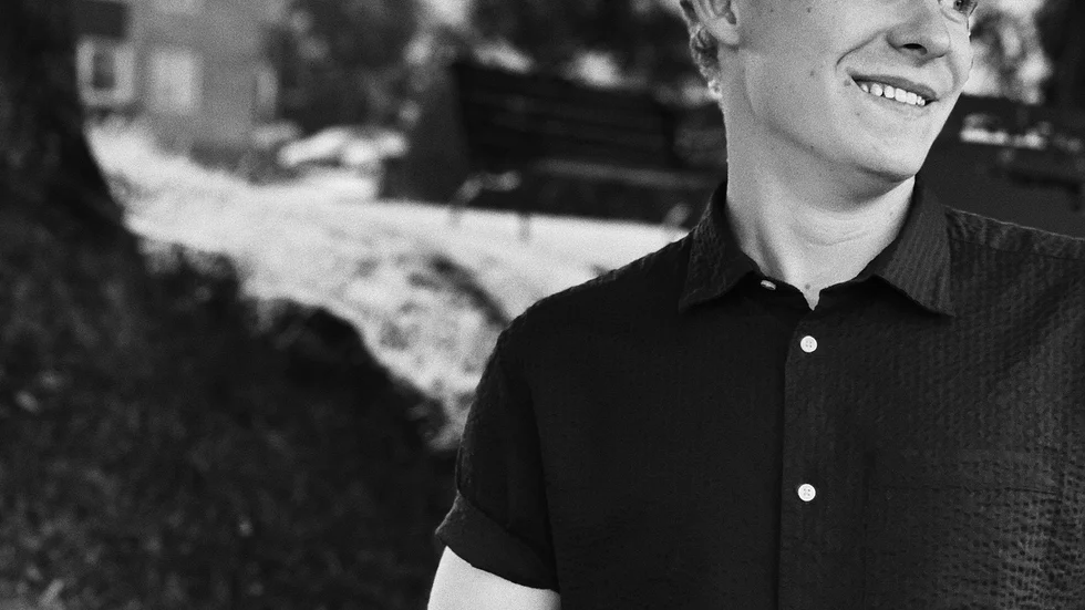 Rasmus Tholin, trummis och slagverkare från Nyköping.
