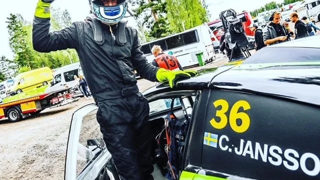 Casper Jansson, Rasbo MK, efter segern i finalen i Arvika.