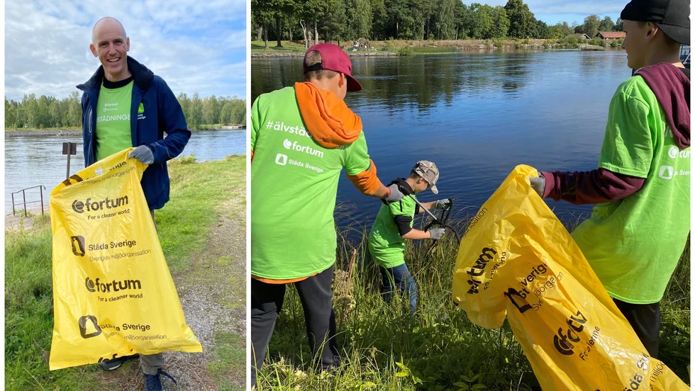 21– 22 augusti städades Indalsälven och Ljusnan med OS-guldmedaljören och Städa Sverige-ambassadören Björn Ferry i spetsen. På bilden finns även Ljusne AIK FF P13 som städer längs med Ljusnan. 