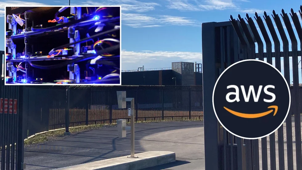 Utöver AWS:s svenska anläggningar i Eskilstuna, bilden, Katrineholm och Västerås finns ytterligare drygt 170 datacenter i världen.