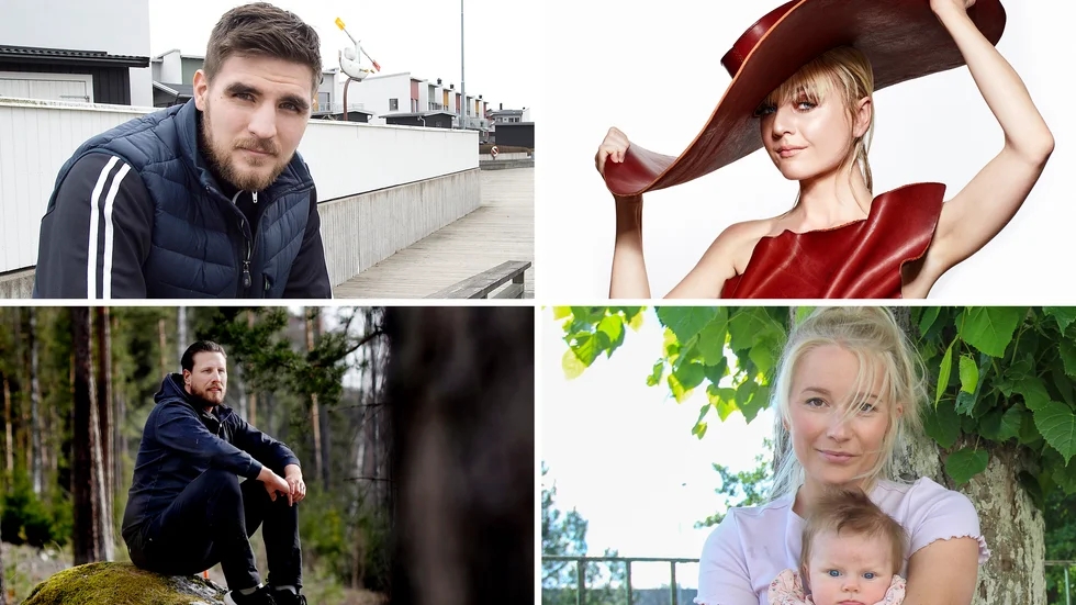Erik Skoglund, Anna Bergendahl, Johan Skantz och Ellen Bergström har alla sina smultronställen.
