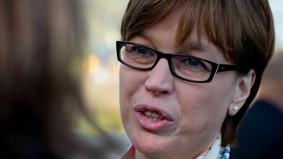 Belgiska Catherine De Bolle är chef för det europeiska polissamarbetet Europol. I en ny rapport varnas för att den organiserade brottsligheten kan växa sig stark i coronapandemins spår. Arkivfoto.