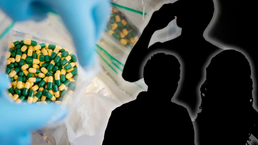 Tre personer döms för att ha förvarat drygt 17 000 narkotikaklassade tabletter i ett förråd. 