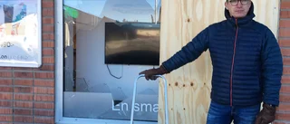 Smash and grab-kupp mot butik i Norsjö: ”Mycket åverkan för lite resultat”