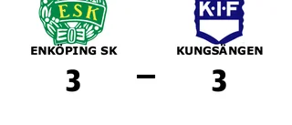 Enköping SK tappade ledning till oavgjort mot Kungsängen