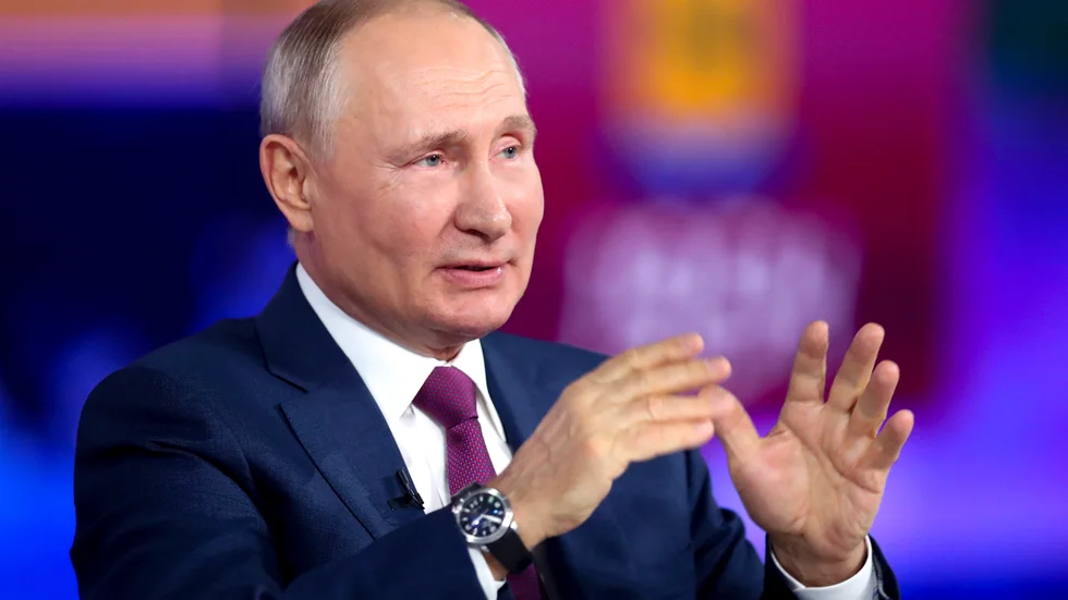 Den ryske presidenten Vladimir Putin svarade på medborgarnas frågor under det årliga telefonväkteriet.