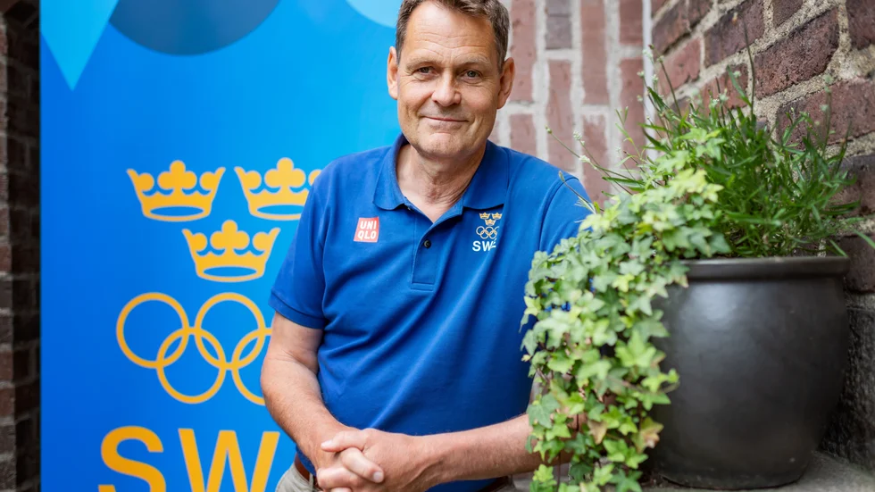 SOK:s verksamhetschef Peter Reinebo presenterade de sista uttagna aktiva till OS i Tokyo på en pressträff vid Stockholms Stadion.
