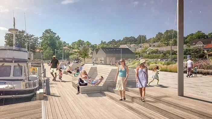 Bygget av den nya hamnen i Sigtuna förväntas börja hösten 2021.