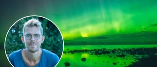 "Det är lite häftigt och märkligt att jaga norrsken från Gotland"